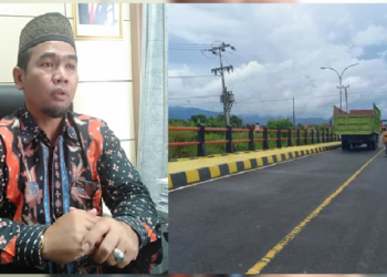 Ketua DPRD Fajran Minta Dishub Awasi Truk yang Melintas di Jembatan Kerinduan
