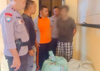 Gerak Cepat, Anggota Polsek Lembah Masurai Ringkus Pelaku Pencuri Biji Buah Kopi Milik Petani