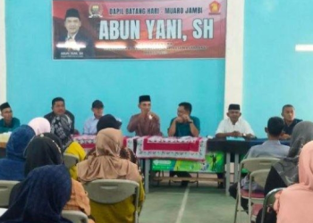 Anggota DPRD Provinsi Jambi Abun Yani Silaturahmi di Desa Pudak