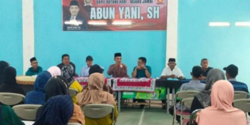 Anggota DPRD Provinsi Jambi Abun Yani Silaturahmi di Desa Pudak