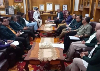 Ketua DPRD Edi Purwanto Terima Audiensi IDI Wilayah Jambi Bahas RUU Kesehatan Omnibuslaw