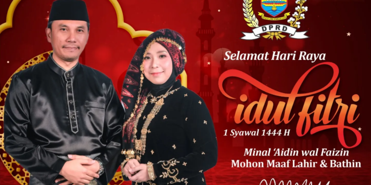 Ketua DPRD Provinsi Jambi Ucapkan Selamat Idul Fitri 1444 H