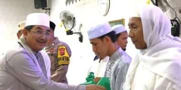 Bupati Anwar Sadat Safari Ramadhan di Masjid Nurul Iman Kuala Tungkal