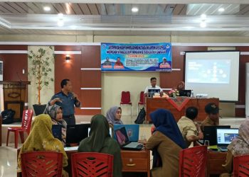 Guru SD dan SLTP di Merangin Ikuti Workshop Kurikulum Merdeka Belajar