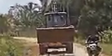 Sudah Sampai Desa Buluran Panjang Perbaikan Jalan di 7 Desa Kecamatan Tabir Ilir Merangin 