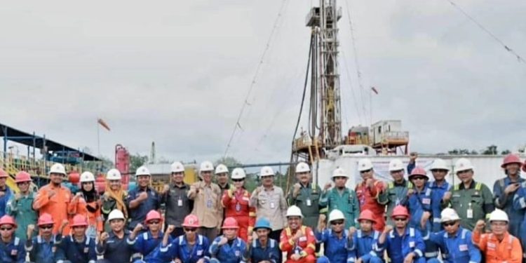 Bupati Anwar Sadat Hadiri Seremoni Pemboran Sumur SKK Migas-Petrochina International Jabung Ltd