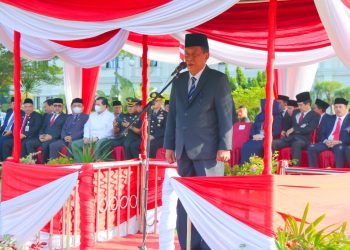 Wagub Sani Pimpin Upacara Harkitnas Ke-115