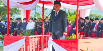 Wagub Sani Pimpin Upacara Harkitnas Ke-115