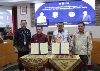 Al Haris Teken MoU dengan Universitas Negeri Padang Tingkatkan SDM