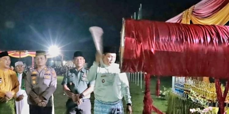 Wabup Tanjab Barat Buka Secara Resmi MTQ Ke-15 Tingkat Kecamatan Muara Papalik