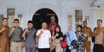 Bupati Anwar Sadat Terima Kunjungan Audiensi Tim Universitas Jambi