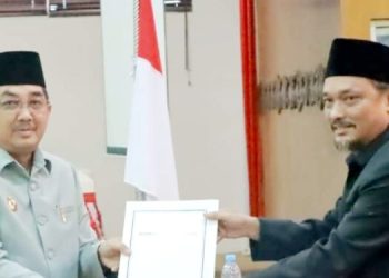 Bupati Anwar Sadat Hadiri Rapat Paripurna Keempat DPRD Tanjabbar