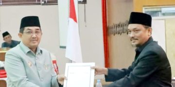 Bupati Anwar Sadat Hadiri Rapat Paripurna Keempat DPRD Tanjabbar