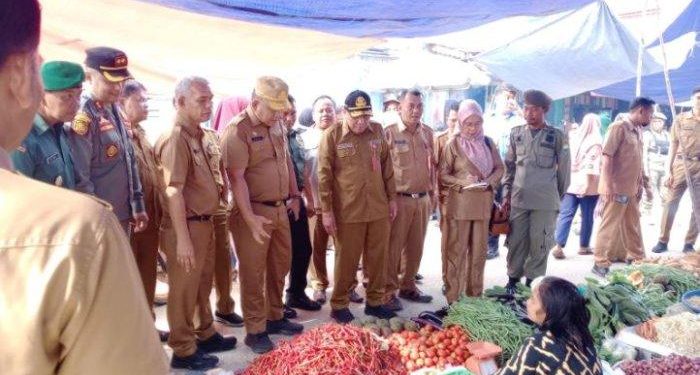 Jelang Idul Adha, Pemkab Muaro Jambi Sidak di Pasar Sengeti