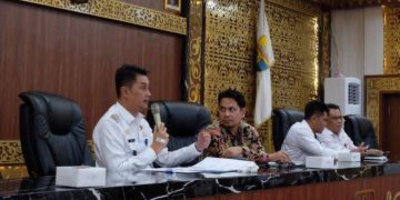 Pj Bupati Muaro Jambi Hadiri Rapat dan diskusi Kegiatan Piloting Program Pemberantasan Korupsi
