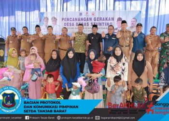 Pemkab Tanjab Barat Terus Berupaya Siapkan SDM Unggul Menuju Generasi Emas Bebas Stunting Tahun 2025