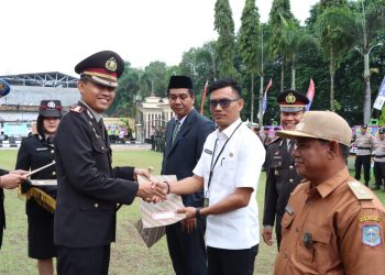 Polres Merangin Beri Piagam Penghargaan, Iwan Indrawan  Ucapkan Terimakasih 