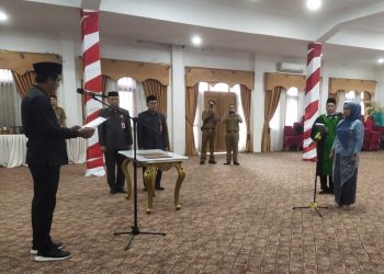 Wakil Bupati Merangin Melantik Fauziah Jadi Kadis Ketahanan Pangan, Ini Arahannya 