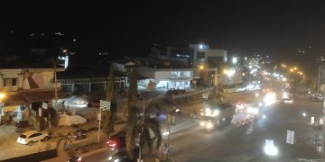 Keindahan Kota Bangko Kabupaten Merangin Saat Malam Hari