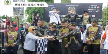 Ketua DPRD Hadiri Event Kota Sakti Enduro