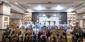 Pj Bupati Bachyuni Menjamu Paskibraka Perwakilan Kabupaten Muaro Jambi