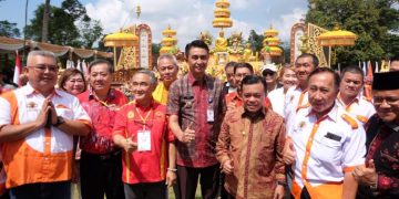 Pj Bupati Bachyuni Hadiri Puncak Peringatan Hari Waisak Bersama di Candi Muaro Jambi