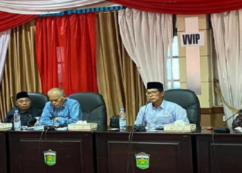 Rapat Kerja DPRD Kota Sungai Penuh Bahas Laporan Hasil Pengawasan BPK RI