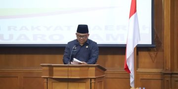 Sekda Budhi Hartono Hadiri Acara Rapat Paripurna di DPRD Muaro Jambi