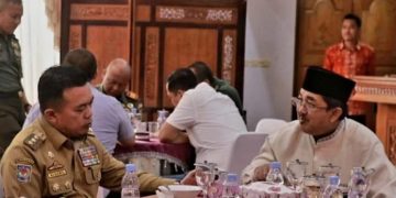 Bupati Anwar Sadat Lakukan Pertemuan Bersama Gubernur Bahas Tata Niaga Komoditi Pinang di Tanjab Barat