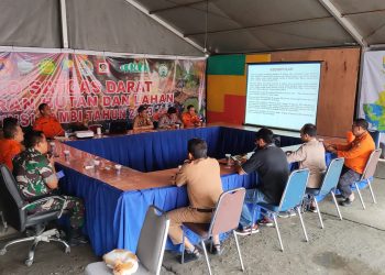 Jumlah Hotspot di Jambi Berkurang, Patroli Karhutla Tetap Diintensifkan