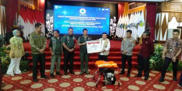 Rakor Pencegahan Karhutla Bersama BNPB, Al Haris : Penanganan Karhutla di Jambi Cukup Baik