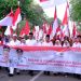 Gubernur Al Haris Lepas Kirab Peringatan 10 Muharram Serta Santuni Ribuan Anak Yatim