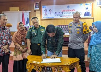 Bersama Wabup Merangin, Kadis PPKB  Afdai Hadiri Gelar Diseminasi Audit Percepatan Penurunan Stunting