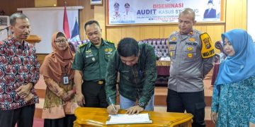 Bersama Wabup Merangin, Kadis PPKB  Afdai Hadiri Gelar Diseminasi Audit Percepatan Penurunan Stunting
