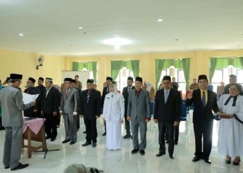 Sekda Lantik 16 Orang Pejabat Struktural di Lingkup Pemerintah Tanjab Barat