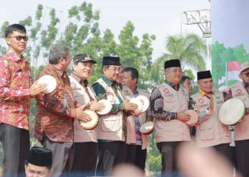 Bupati Tanjab Barat Hadiri Langsung Pembukaan Roadshow Bus KPK 2023