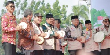 Bupati Tanjab Barat Hadiri Langsung Pembukaan Roadshow Bus KPK 2023