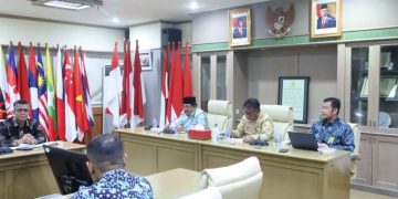 Bupati Anwar sadat Lakukan Audiensi Dalam Rangka Penguatan Ketahanan Pangan Tanjab Barat ke Bapanas RI