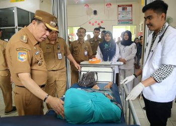 Pj Bupati Merangin Sidak Ke Sejumlah Kantor Minta Pelayanan ditingkatkan, Salah Satu RSU Kolonel Abunjani 