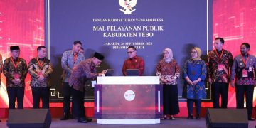 12 Mal Pelayanan Publik diresmikan Menteri PANRB, Salah Satunya Kabupaten Tebo