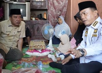 Gubernur Jambi dan Pj Bupati Merangin Pantau Lima Anak Positif Stunting di Pamenang 