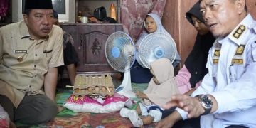 Gubernur Jambi dan Pj Bupati Merangin Pantau Lima Anak Positif Stunting di Pamenang 