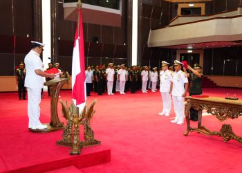 Panglima TNI Yudo Margono Pimpin Sertijab Inspektur Jenderal