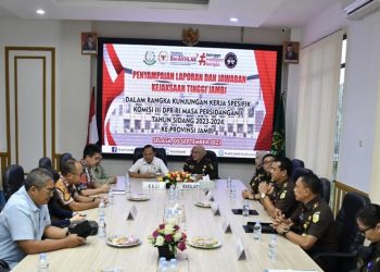 Kajati Jambi terima Kunker Komisi III DPR RI