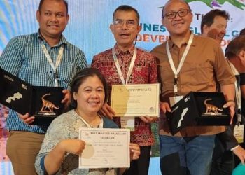 Geopark Merangin Peringkat Pertama Dunia Kategori Best Practice Award 2023