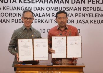 OJK Dan Ombudsman Perkuat Kerja Sama Pelayanan Publik