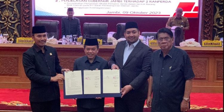 DPRD Jambi dan Pemprov Sepakati KUA PPAS APBD TA 2024