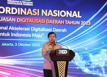 Sekjen Kemendagri Dorong Pemda Lakukan Penguatan Ekosistem Digital Nasional Melalui P2DD 