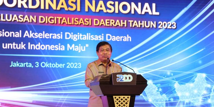 Sekjen Kemendagri Dorong Pemda Lakukan Penguatan Ekosistem Digital Nasional Melalui P2DD
