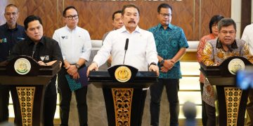 Jaksa Agung dan Menteri BUMN Sampaikan Perkembangan Perkara Dugaan Korupsi Dana Pensiun di Kementerian BUMN